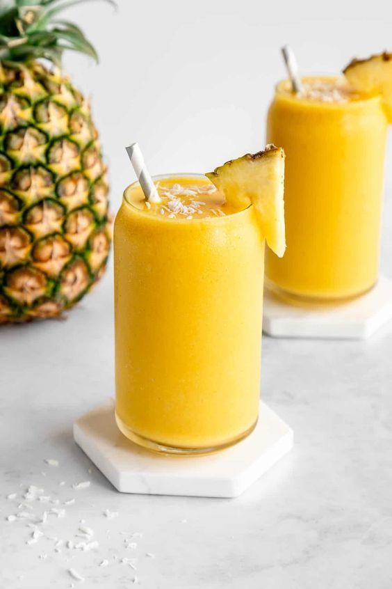 Basic Pineapple Drink Preparation