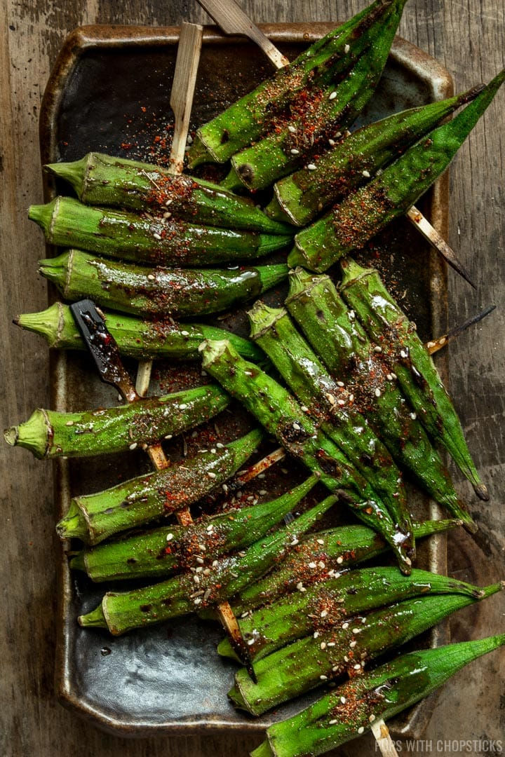 Roasted Zero Okra (Modern & Healthy)